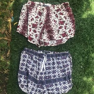 Bundle of Brandy Melville Flowy Shorts